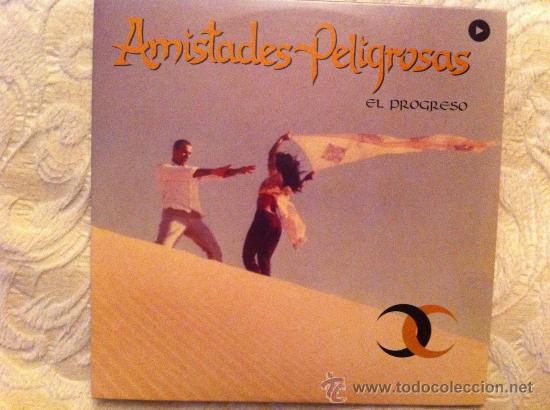 CDs de m&uacute;sica: AMISTADES PELIGROSAS - EL PROGRESO ( CD SINGLE ) - Foto 1