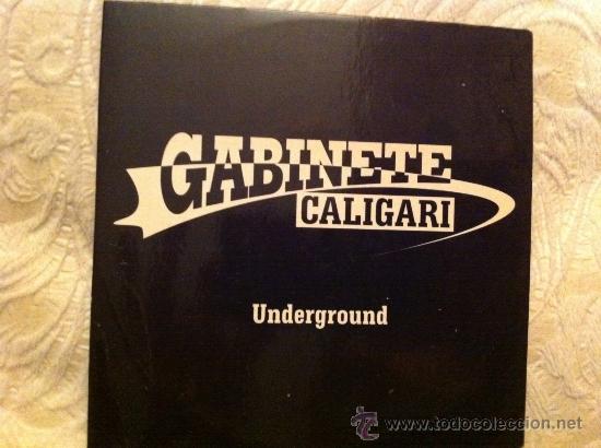 CDs de m&uacute;sica: GABINETE CALIGARI - UNDERGROUND (CD SINGLE) - Foto 1