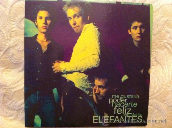 CDs de m&uacute;sica: ELEFANTES - ME GUESTARIA PODER HACERTE FELIZ (CD SINGLE) - Foto 1