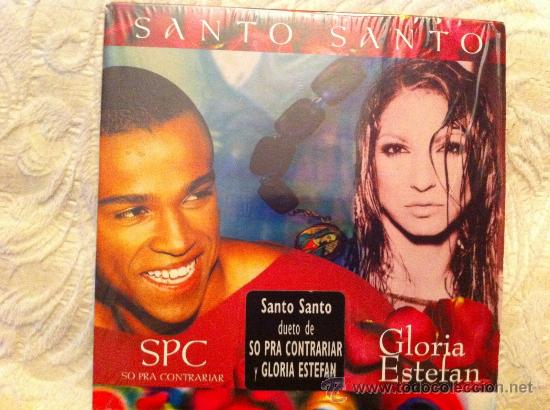 CDs de m&uacute;sica: GLORIA ESTEFAN - SANTO SANTO  (CD SINGLE) - Foto 1