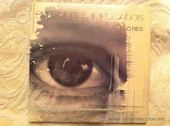 CDs de m&uacute;sica: PRESUNTOS IMPLICADOS - TODAS LAS FLORES  (CD SINGLE) - Foto 1
