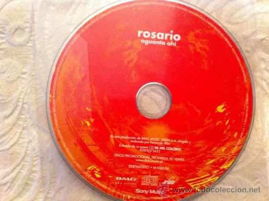 CDs de m&uacute;sica: ROSARIO - AGUANTA AHI  (CD SINGLE) - Foto 1