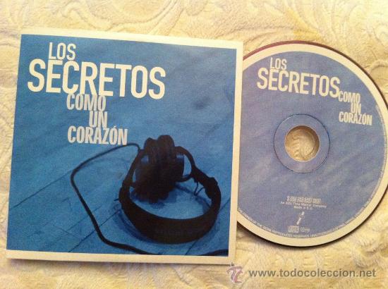 CDs de m&uacute;sica: LOS SECRETOS - COMO UN CORAZON  (CD SINGLE) - Foto 1