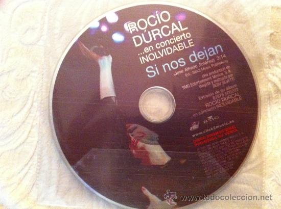 CDs de m&uacute;sica: ROCIO DURCAL - SI NOS DEJAN ( EN DIRECTO ) ( CD SINGLE) - Foto 1