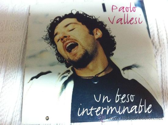 CDs de m&uacute;sica: PAOLO VALLESI - UN BESO INTERMINABLE ( CD SINGLE) - Foto 1