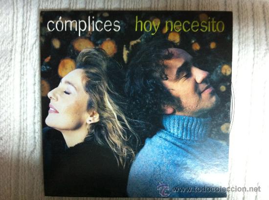 CDs de m&uacute;sica: COMPLICES - HOY NECESITO ( CD SINGLE) - Foto 1