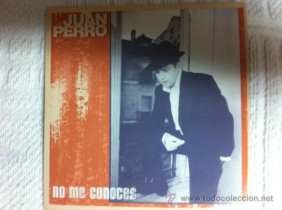 CDs de m&uacute;sica: JUAN PERRO - NO ME CONOCES  (CD SINGLE ) - Foto 1