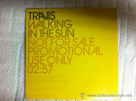 CDs de m&uacute;sica: TRAVIS WALKING IN THE SUN (CD SINGLE ) - Foto 1