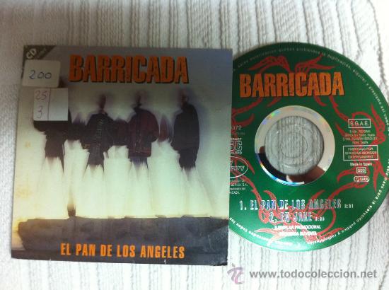 CDs de m&uacute;sica: BARRICADA - EL PAN DE LOS ANGELES (CD SINGLE ) - Foto 1