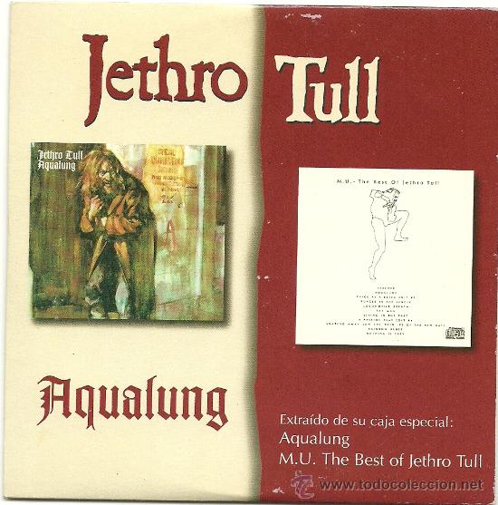 CDs de m&uacute;sica: JETHRO TULL. Aqualung       (cd-single promo  1998) - Foto 1