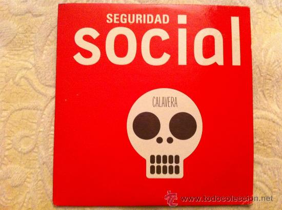 CDs de m&uacute;sica: SEGURIDAD SOCIAL - CALAVERA ( CD SINGLE) - Foto 2