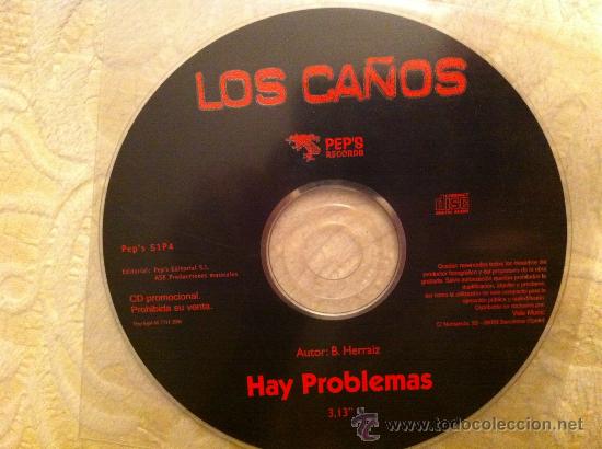 CDs de m&uacute;sica: CA&Ntilde;OS - HAY PROBLEMAS ( CD SINGLE ) - Foto 1