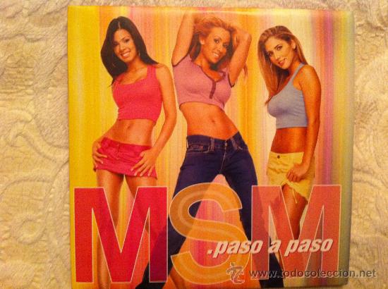 CDs de m&uacute;sica: MSM - PASO A PASO ( CD SINGLE ) - Foto 1