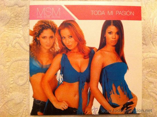 CDs de m&uacute;sica: MSM - TODA MI PASION  ( CD SINGLE ) - Foto 1
