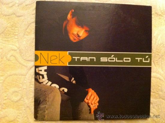 CDs de m&uacute;sica: NEK - TAN SOLO TU  ( CD SINGLE ) - Foto 1