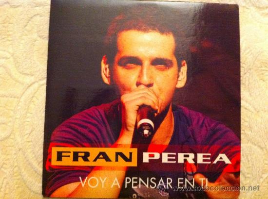 CDs de m&uacute;sica: FRAN PEREA - VOY A PENSAR EN TI ( CD SINGLE ) - Foto 1