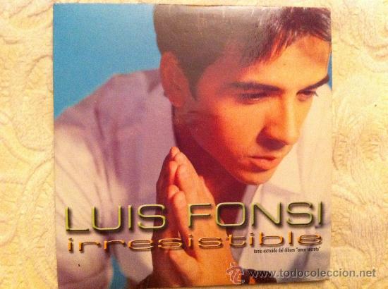 CDs de m&uacute;sica: LUIS FONSI - IRRESISTIBLE ( CD SINGLE ) - Foto 1