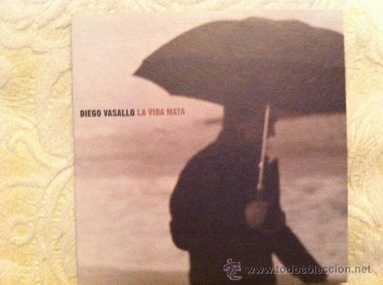 CDs de m&uacute;sica: DIEGO VASALLO - LA VIDA MATA ( CD SINGLE ) - Foto 1