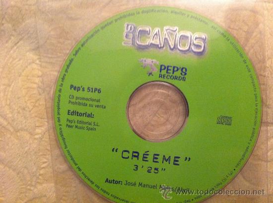 CDs de m&uacute;sica: LOS CA&Ntilde;OS - CREEME ( CD SINGLE ) - Foto 1