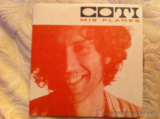 CDs de m&uacute;sica: COTI - MIS PLANES  (CD SINGLE) - Foto 1