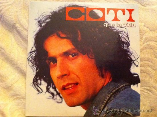 CDs de m&uacute;sica: COTI - QUE LA VIDA (CD SINGLE) - Foto 1