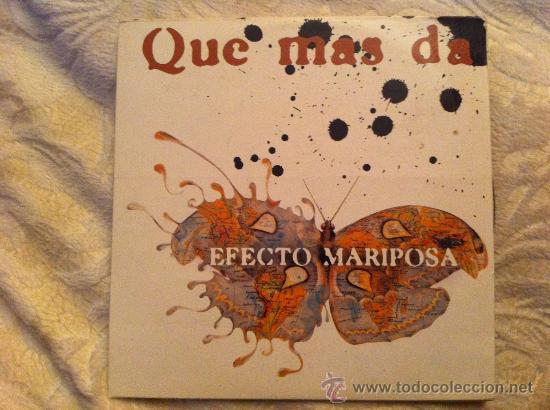 CDs de m&uacute;sica: EFECTO MARIPOSA - QUE MAS DA (CD SINGLE) - Foto 1