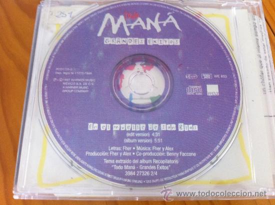 CDs de m&uacute;sica: MANA - EN EL MUEBLE DE SAN BLAS ( CD SINGLE ) - Foto 1
