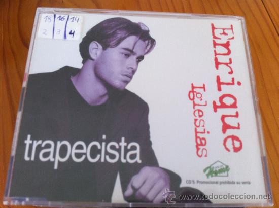 CDs de m&uacute;sica: ENRIQUE IGLESIAS - TRAPECISTA ( CD SINGLE ) - Foto 1