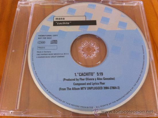 CDs de m&uacute;sica: MANA - CACHITO ( CD SINGLE PROMO ) - Foto 1