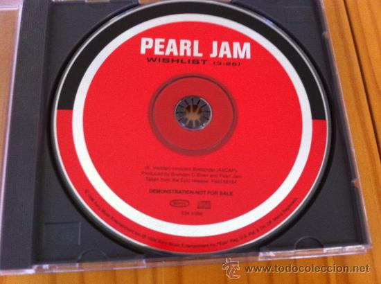 CDs de m&uacute;sica: PEARL JAM - WISHLIST ( CD SINGLE PROMO ) - Foto 1