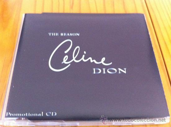 CDs de m&uacute;sica: CELINE DION - REASON ( CD SINGLE PROMO ) - Foto 1
