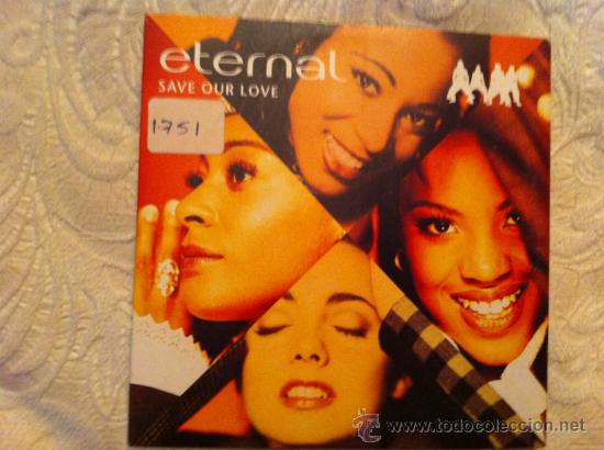CDs de m&uacute;sica: ETERNAL - SAVE OUR LOVE  ( CD SINGLE PROMO) - Foto 1