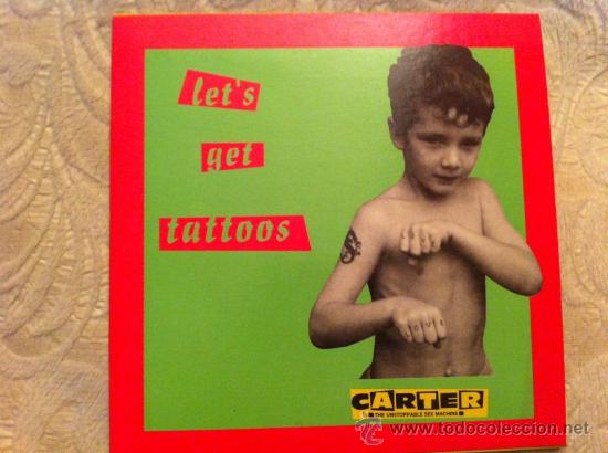 CDs de m&uacute;sica: CARTER - LETS GET TATTOS ( CD SINGLE PROMO) - Foto 1