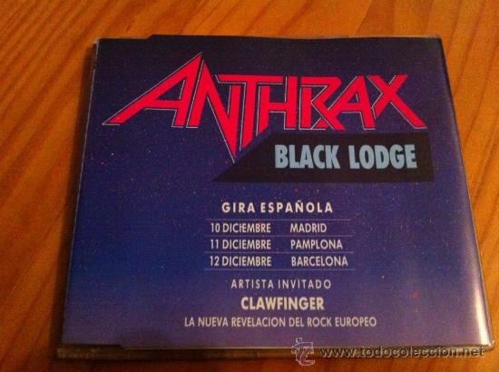 CDs de m&uacute;sica: ANTHRAX - BLACK LODGE ( CD SINGLE PROMO ) - Foto 1