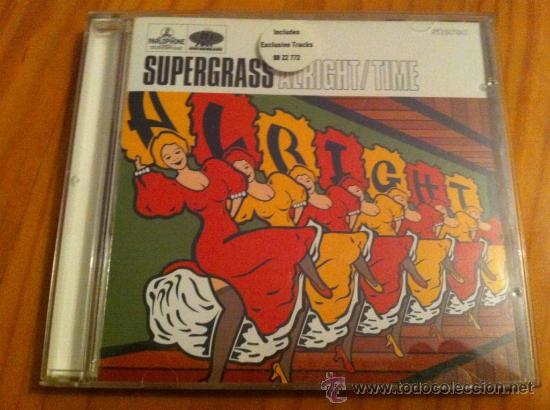 CDs de m&uacute;sica: SUPERGRASS - ALRIGHT / TIME ( CD SINGLE PROMO) - Foto 1