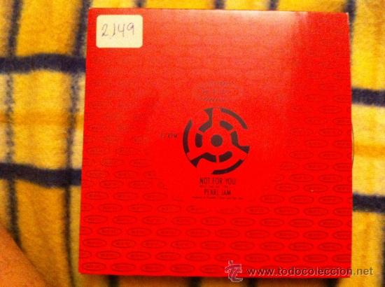 CDs de m&uacute;sica: PEARL JAM - NOT FOR YOU ( CD SINGLE PROMO ) - Foto 1