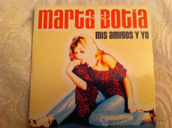 CDs de m&uacute;sica: MARTA BOTIA - MIS AMIGOS Y YO (CD SINGLE PROMO) - Foto 1