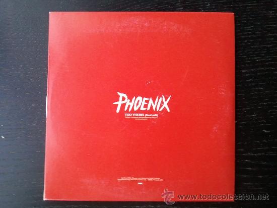 CDs de m&uacute;sica: PHOENIX - TOO YOUNG - CD SINGLE - PROMO - SOURCE - 2001 - Foto 2