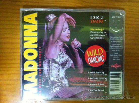CDs de m&uacute;sica: MADONNA - WILD DANCING ( CD SHAPE PICTURE ) RARE - Foto 2