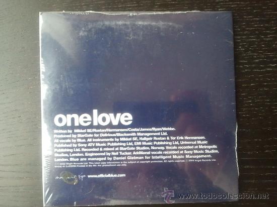 CDs de m&uacute;sica: BLUE - ONE LOVE - CD SINGLE - PROMO - VIRGIN - 2002 - Foto 2