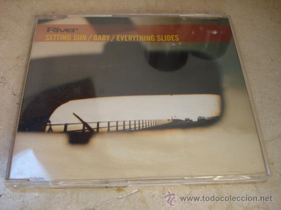 CDs de m&uacute;sica: RIVER - SETTING SUN CD SINGLE - INSTICTIVE 1999 - Foto 1