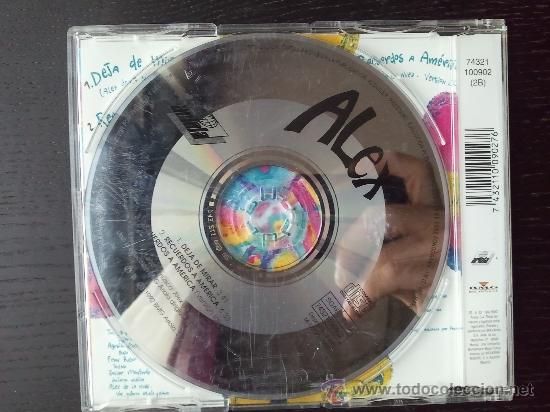 CDs de m&uacute;sica: ALEX - DEJA DE MIRAR - CD SINGLE - 3 TRACKS - BMG - 1992 - Foto 2