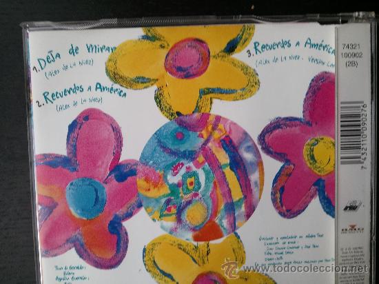 CDs de m&uacute;sica: ALEX - DEJA DE MIRAR - CD SINGLE - 3 TRACKS - BMG - 1992 - Foto 3