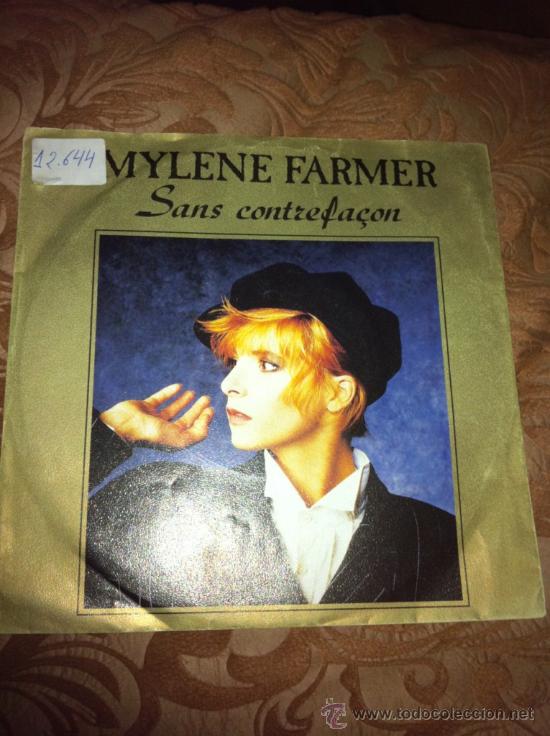 CDs de m&uacute;sica: MYLENE FARMER - SANS CONTREFACON ( SINGLE 45 RPM) - Foto 1