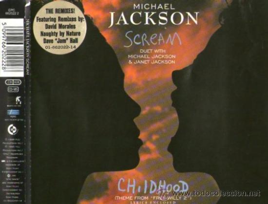 CDs de m&uacute;sica: MICHAEL JACKSON - CD MAXI SINGLE - SCREAM - 5 TRACKS - EDITADO EN AUSTRIA - 1995. - Foto 1
