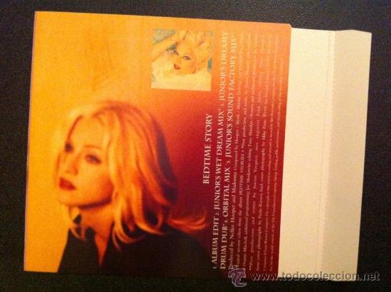 CDs de m&uacute;sica: MADONNA - BED TIME STORY ( CD SINGLE REMIXES ) - Foto 2