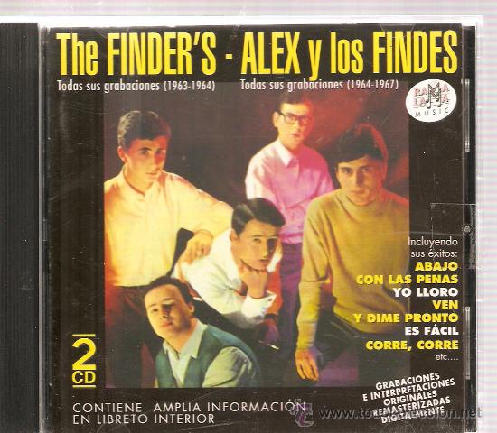 CDs de m&uacute;sica: 2 CD THE FINDER&acute;S + ALEX Y LOS FINDES - Foto 1