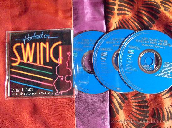CDs de m&uacute;sica: LARRY ELGART-HOOKED ON SWING-1995- - Foto 1