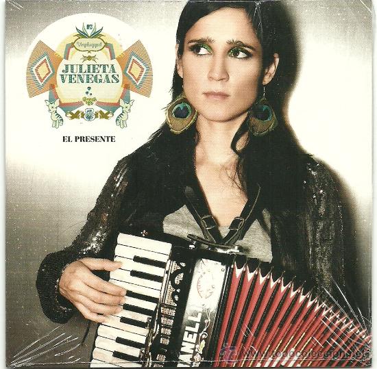 CDs de m&uacute;sica: JULIETA VENEGAS. El presente (cd single promocional 2008) - Foto 1