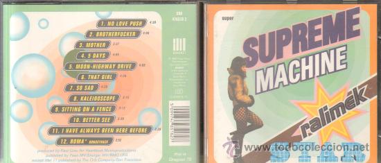 CDs de m&uacute;sica: SUPREME MACHINE  RALIMEK STAR  CD-VARIOS-181 - Foto 1